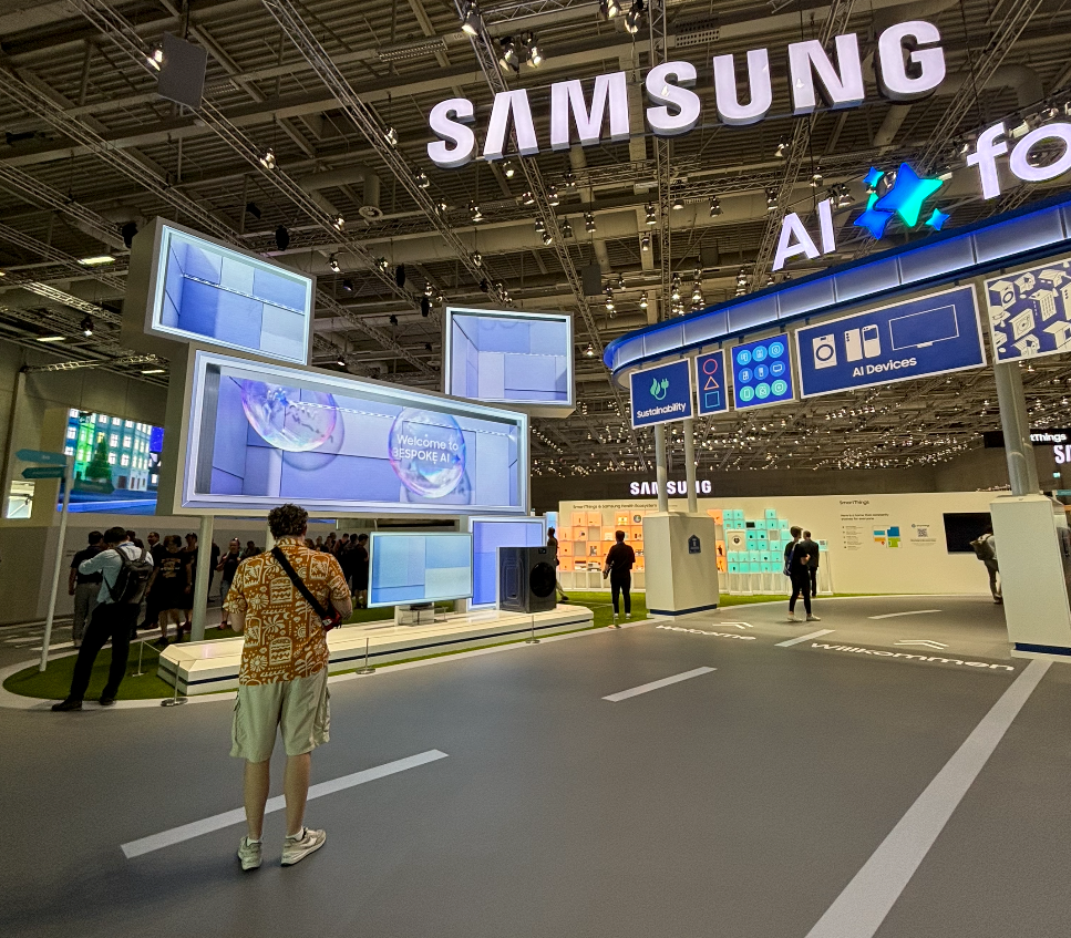 Samsung immersive urban-inspired brand activation at IFA 2024