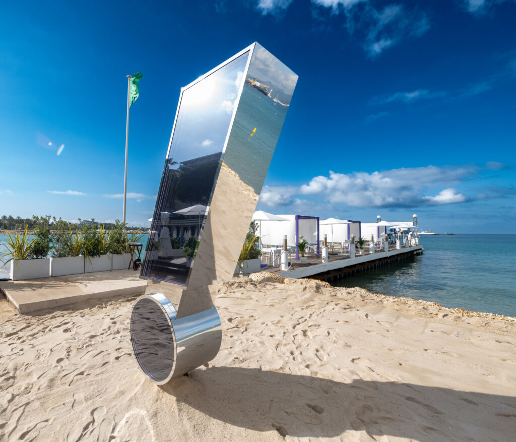 Yahoo Beach at Cannes Lions, 2024 (DesignScene)